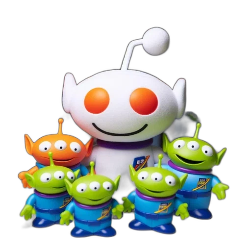 robot, staff, 3d render, concept art transparent PNG cut-out