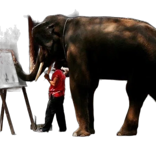 animal, photorealistic, concept art, oil painting transparent PNG cut-out