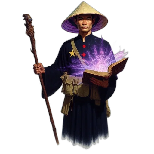 staff, hat, weapon, sword transparent PNG cut-out