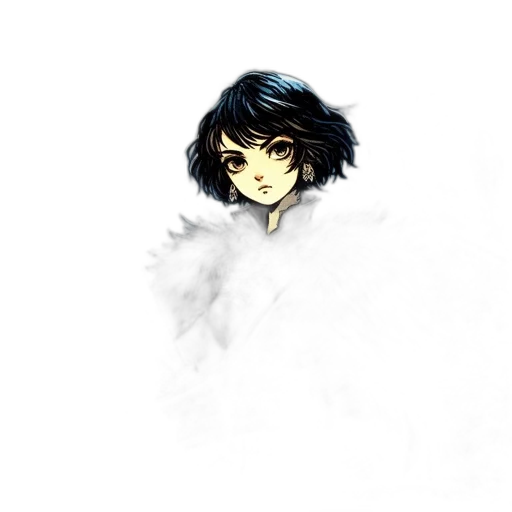 face, mask, staff, dragon transparent PNG cut-out