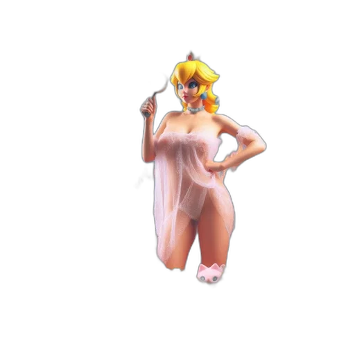 dress, weapon, creature, pixel art transparent PNG cut-out