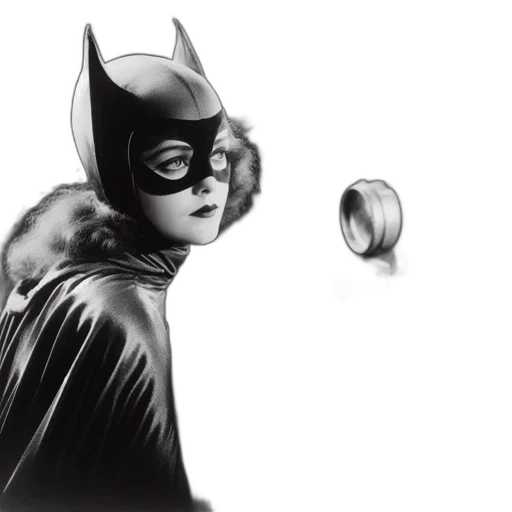 mask, comic book art, concept art, photorealistic transparent PNG cut-out