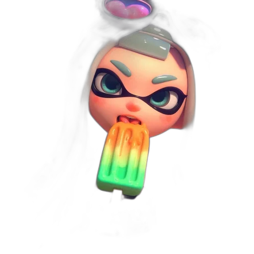 weapon, mask, staff, creature transparent PNG cut-out