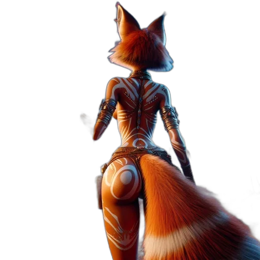 animal, dress, robot, staff transparent PNG cut-out