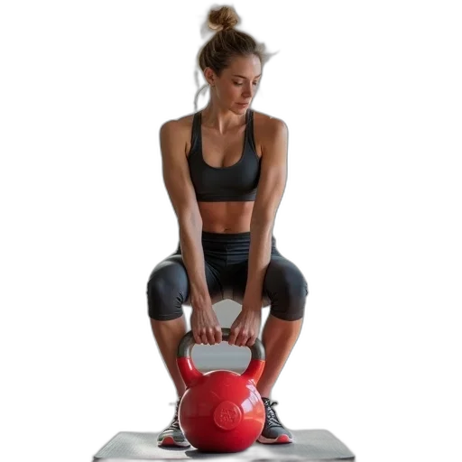 kettle, bell, tabata, workout transparent PNG cut-out