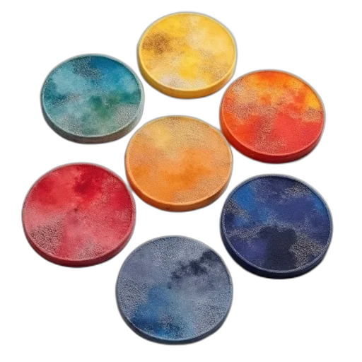 watercolor, outer space, colorful, blue transparent PNG cut-out
