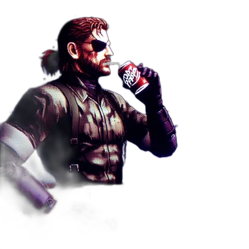bottle, robot, jacket, concept art transparent PNG cut-out
