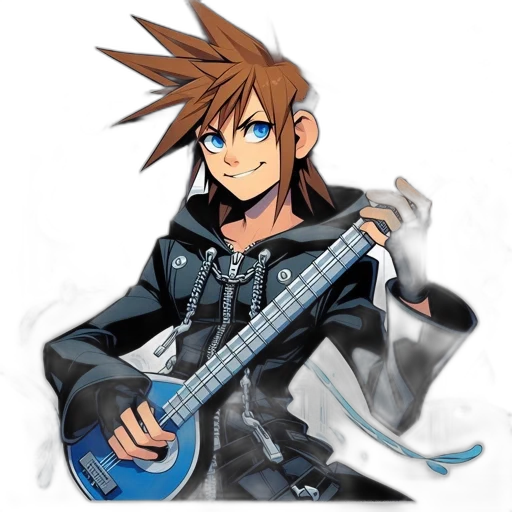jacket, weapon, cartoon, anime transparent PNG cut-out