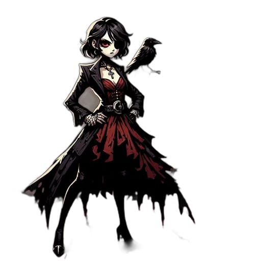 staff, mask, weapon, dress transparent PNG cut-out