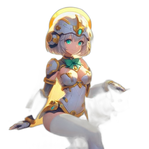 weapon, staff, dress, crown transparent PNG cut-out