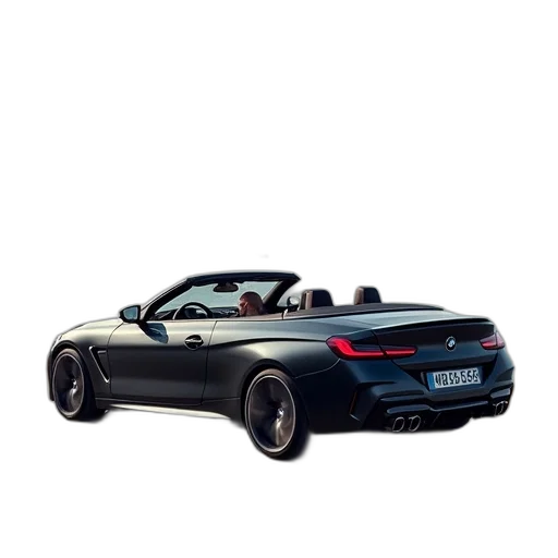 car, 3d render, photorealistic, bmw transparent PNG cut-out