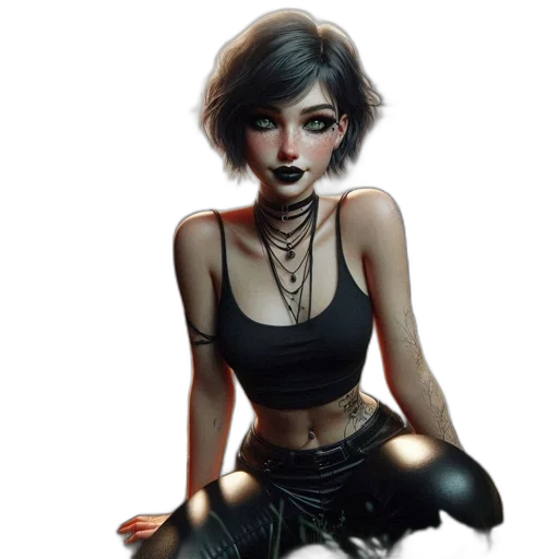 jewelry, dress, fantasy art, concept art transparent PNG cut-out