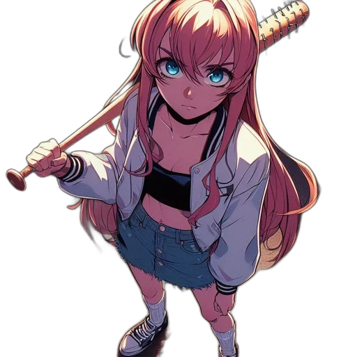 weapon, staff, sword, jacket transparent PNG cut-out