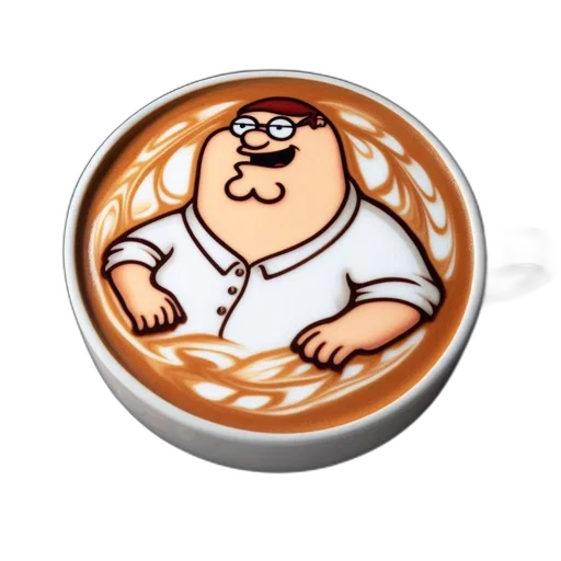 food, staff, 3d render, cartoon transparent PNG cut-out