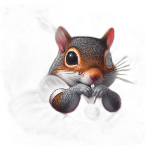 animal, creature, photorealistic, 3d render transparent PNG cut-out
