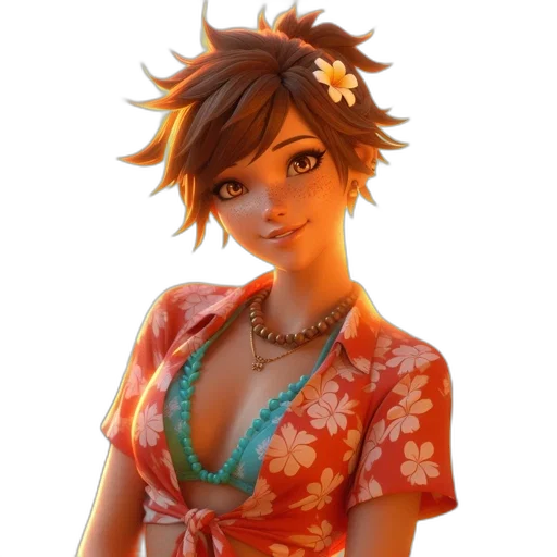 dress, staff, jewelry, face transparent PNG cut-out