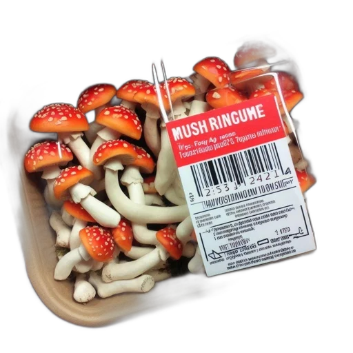 food, 3d render, individual, holds transparent PNG cut-out