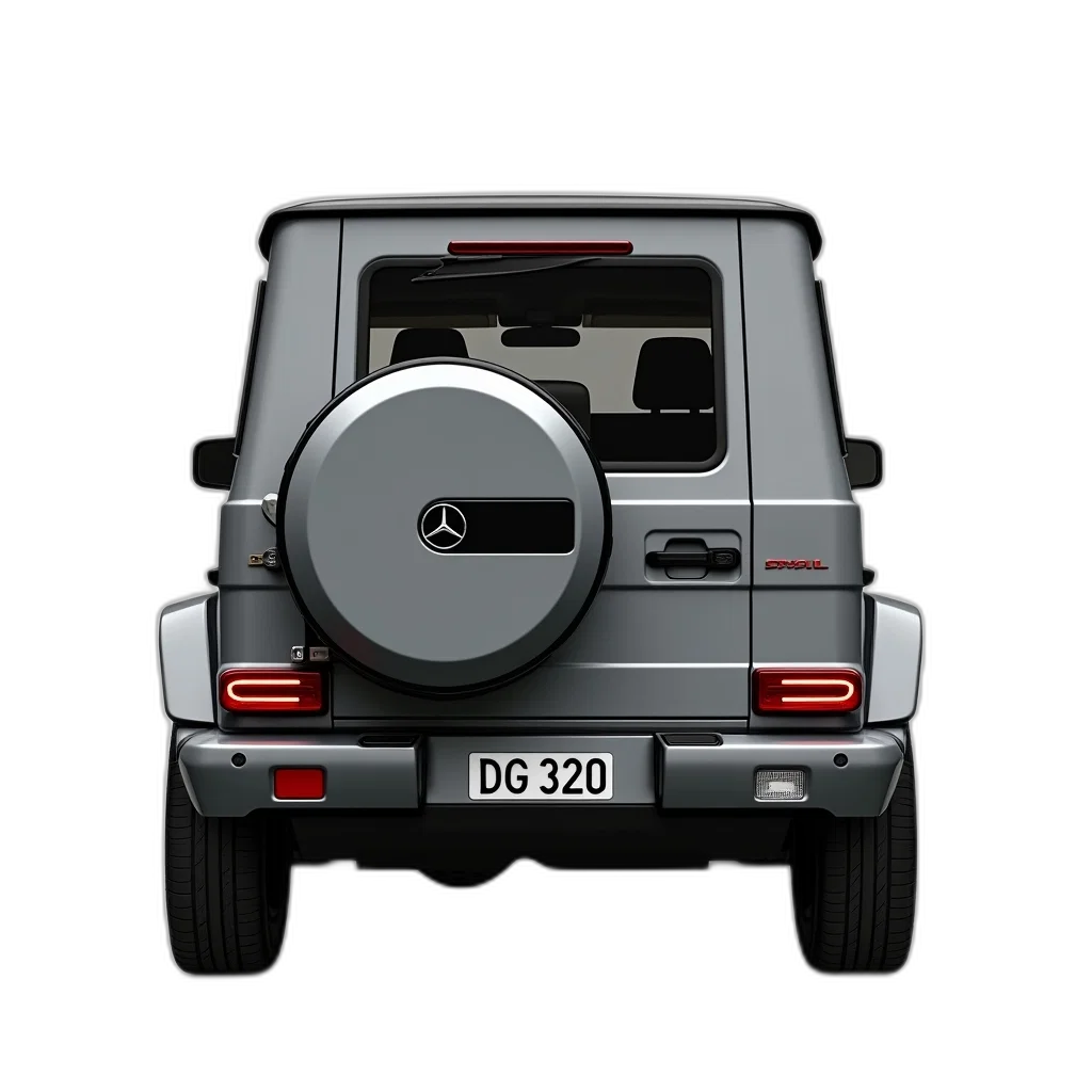 car, robot, weapon, 3d render transparent PNG cut-out