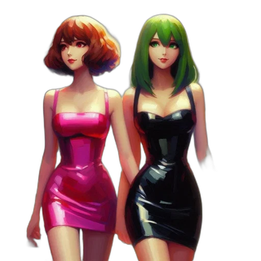 dress, concept art, 3d render, pixel art transparent PNG cut-out