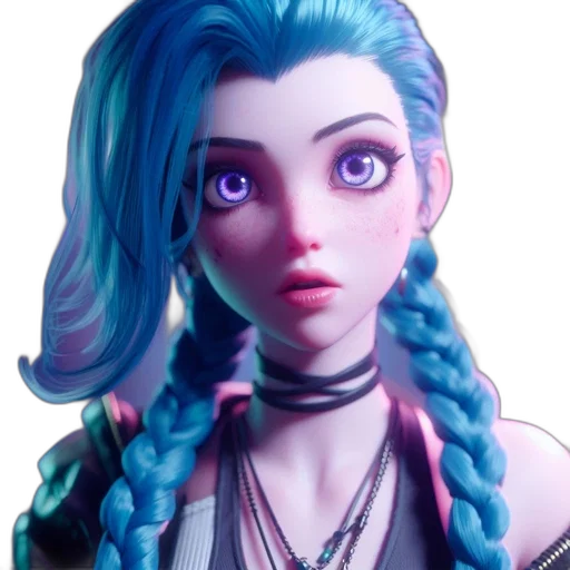 face, jewelry, hair, staff transparent PNG cut-out