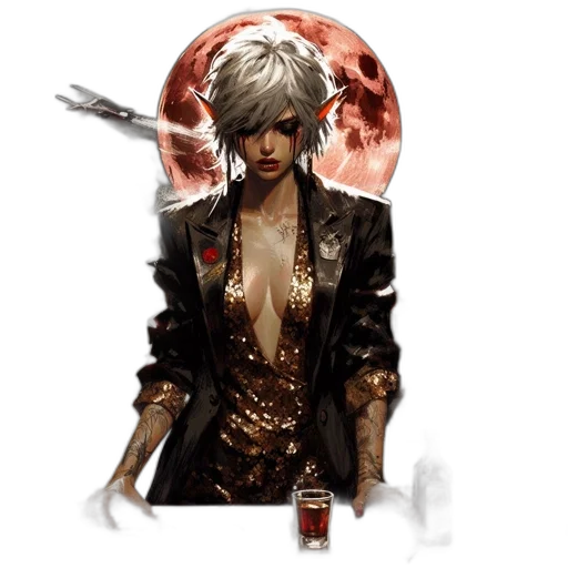 jacket, staff, weapon, sword transparent PNG cut-out