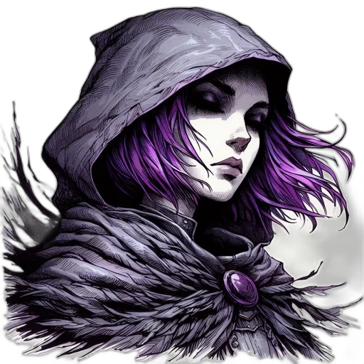 jacket, face, mask, fantasy art transparent PNG cut-out