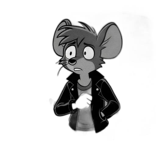 jacket, animal, staff, creature transparent PNG cut-out