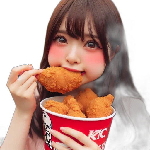 food, creature, face, animal transparent PNG cut-out