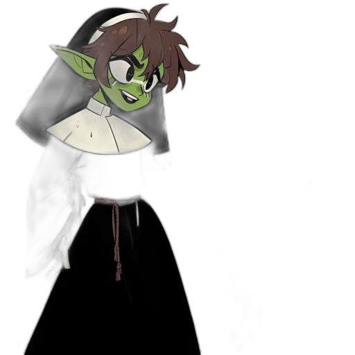 staff, dress, mask, jacket transparent PNG cut-out