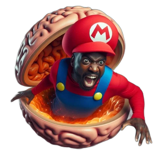 hat, face, creature, food transparent PNG cut-out
