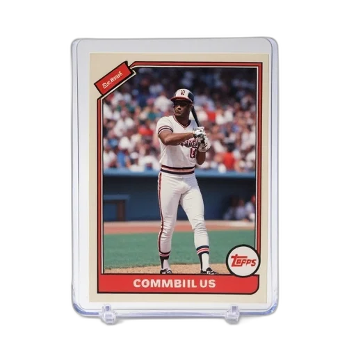 baseball, card, featuring, player transparent PNG cut-out
