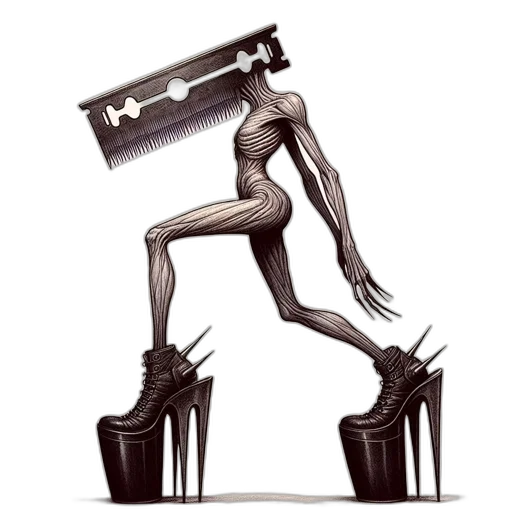 shoes, robot, weapon, dress transparent PNG cut-out