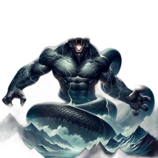 creature, concept art, comic book art, fantasy art transparent PNG cut-out