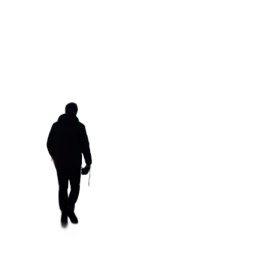 jacket, face, creature, staff transparent PNG cut-out