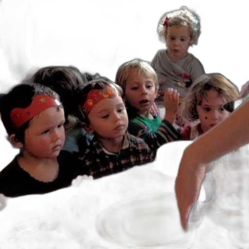 underwater, snow, children, birthday transparent PNG cut-out