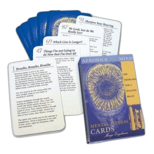 set, mental, fitness, cards transparent PNG cut-out