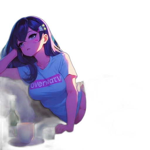bottle, dress, creature, robot transparent PNG cut-out