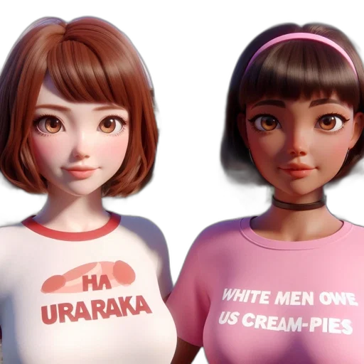 3d render, photorealistic, concept art, anime transparent PNG cut-out