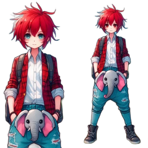 jacket, creature, animal, concept art transparent PNG cut-out