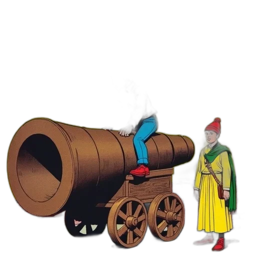 weapon, sword, staff, robot transparent PNG cut-out