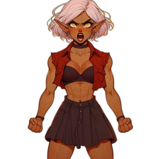 jacket, dress, concept art, comic book art transparent PNG cut-out