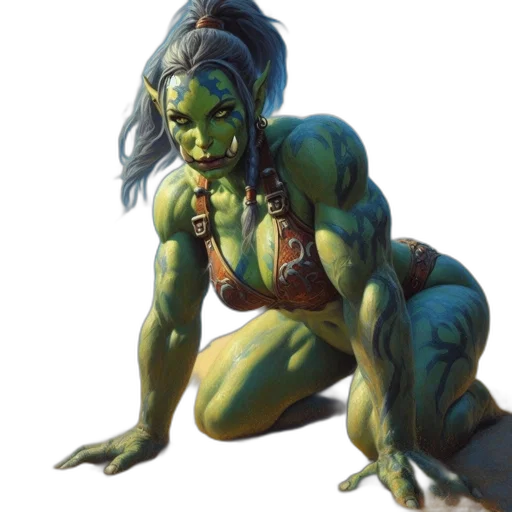 creature, staff, concept art, fantasy art transparent PNG cut-out