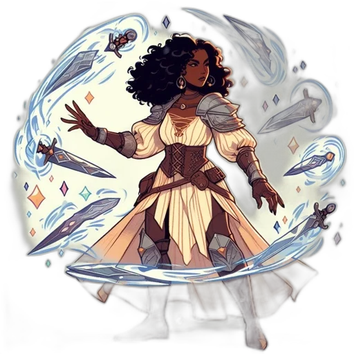 fantasy art, concept art, comic book art, pixel art transparent PNG cut-out
