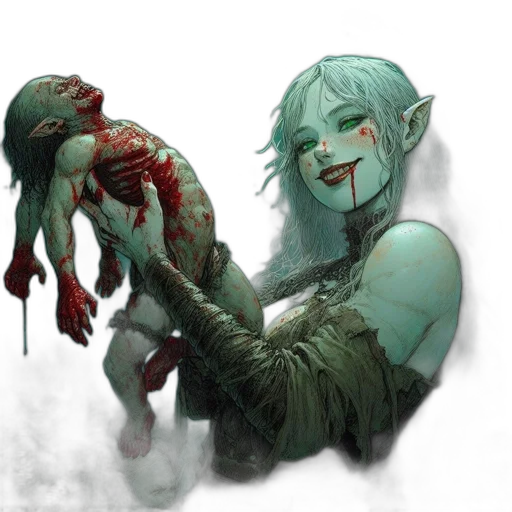 creature, concept art, fantasy art, comic book art transparent PNG cut-out