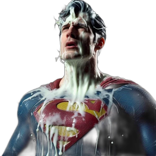 face, comic book art, concept art, 3d render transparent PNG cut-out
