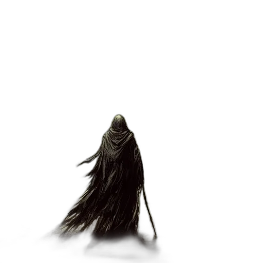 hair, creature, mask, staff transparent PNG cut-out