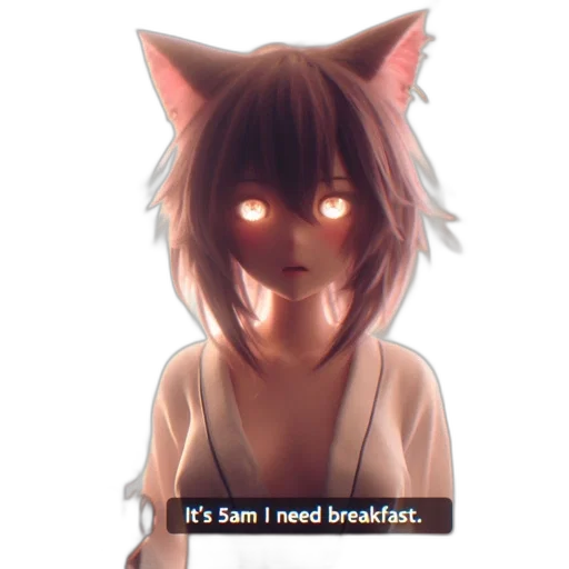 food, robot, pixel art, anime transparent PNG cut-out