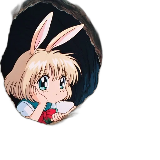 anime, cartoon, 3d render, photorealistic transparent PNG cut-out
