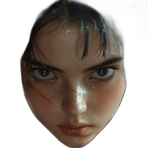 face, mask, jewelry, creature transparent PNG cut-out