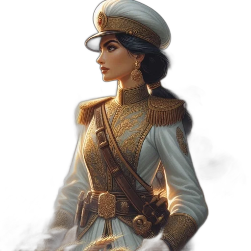 staff, dress, crown, hat transparent PNG cut-out